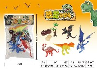 恐龙总动员(实心软胶)