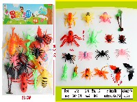昆虫(12小只+5大只+1大树)