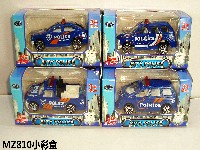 1:64合金警车