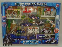 警察套装(合金滑行)