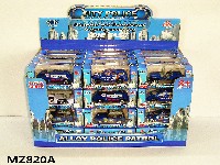 1:64合金警车