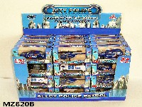 1:64合金警车