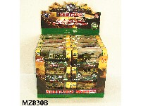 1:64合金军用车