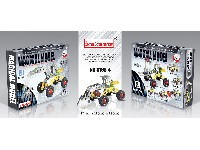 金属拼装玩具(推雪车)