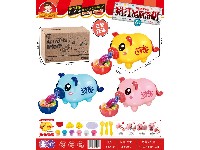 粉红猪面条机