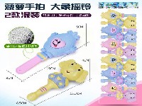 菠萝手拍大象摇铃2款混装 (12支)