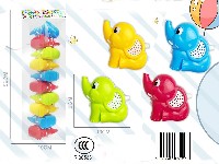 小象口哨摇铃(实色)(10只)==停产