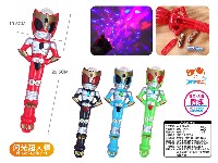 七彩灯光音乐投影懑天星超人闪光棒(3灯)===处理价2.2元