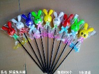 好运兔头棒