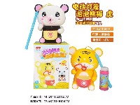 电动音乐灯灯笼泡泡熊+老虎