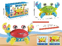 电动灯光螃蟹+灯笼杆