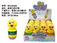 6款表情投影灯笼彩虹圈(12只/盒)